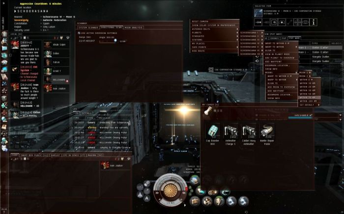 Eve-menu-screen