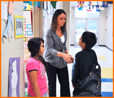 greeting-student