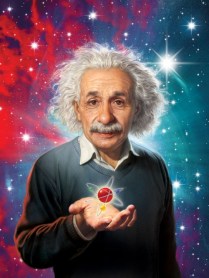 a-einstein-digital-art-digital-art-by-mark-fredrickson